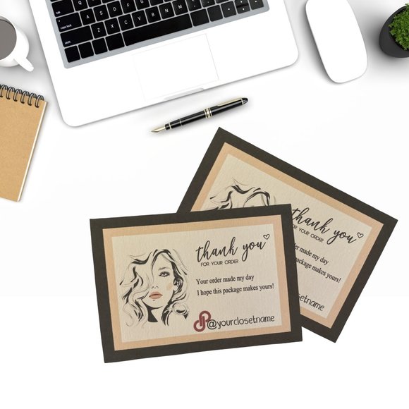 Small Business Thank You For Your Order Insert Cards - Picture 3 of 9